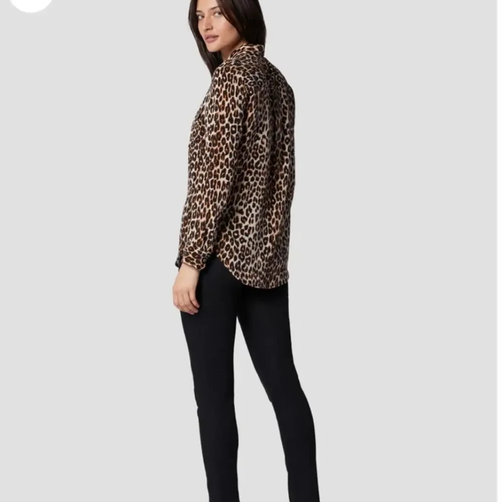NWT Equipment Slim Signature Silk Shirt